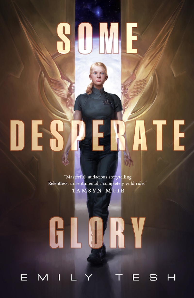 The cover of the book, Some Desperate Glory.